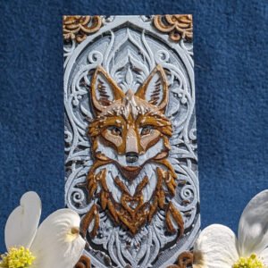 04-2025 Colored Fox Bookmark