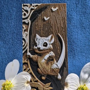 04-2025 Jumping Chipmunk Bookmark
