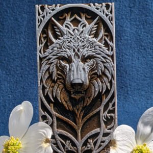 04-2025 Werewolf Head Bookmark